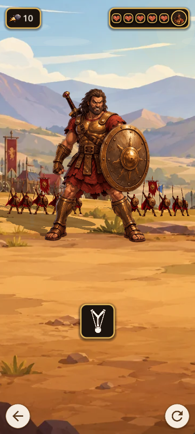 David and Goliath